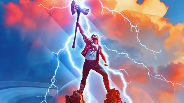 Thor Love And Thunder Poster 8k Wallpaper