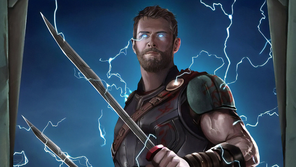 Thor New Art 4k Wallpaper