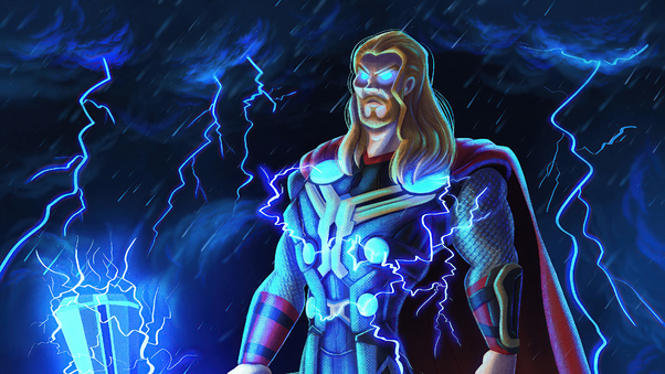Thor New Hammer 4k 2020 Wallpaper