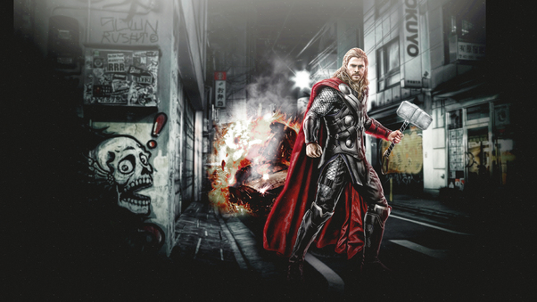Thor Superhero Wallpaper