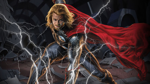 Thor Thunder Arts Wallpaper