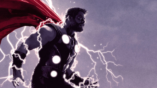 Thor Thunder Lighting Wallpaper