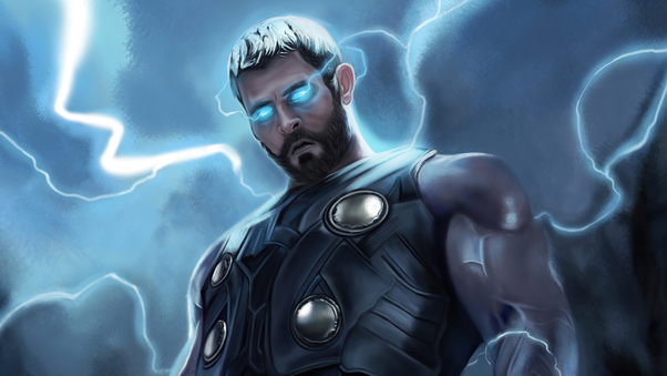 Thor Thunder Man Wallpaper