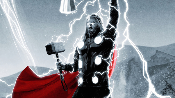 Thor Thunderart Wallpaper