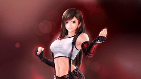 Tifa Lockhart Faster Than Your Fear (5120x2880) Resolution Wallpaper