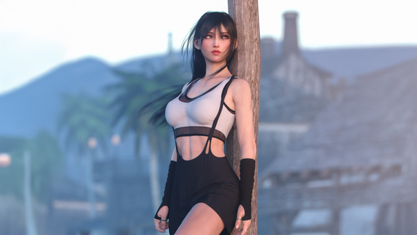 Tifa Lockhart Final Fantasy Iconic Heroine Wallpaper