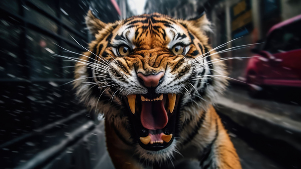 Tiger Thrilling Wallpaper