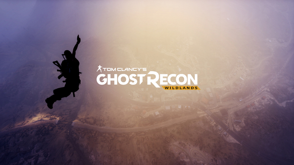 Tom Clancys Ghost Recon Wildlands 4k Logo Wallpaper