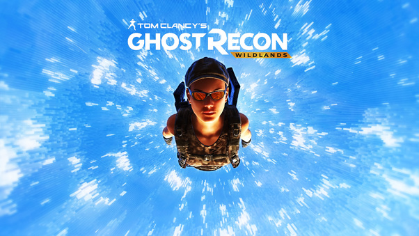Tom Clancys Ghost Recon Wildlands Skydiving 4k Wallpaper