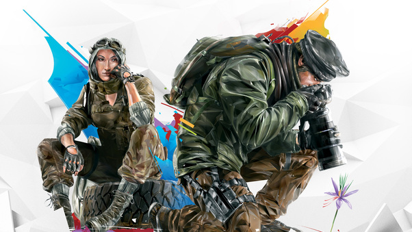 Tom Clancys Rainbow Six Siege Operation Burnt Key Art 10k Wallpaper