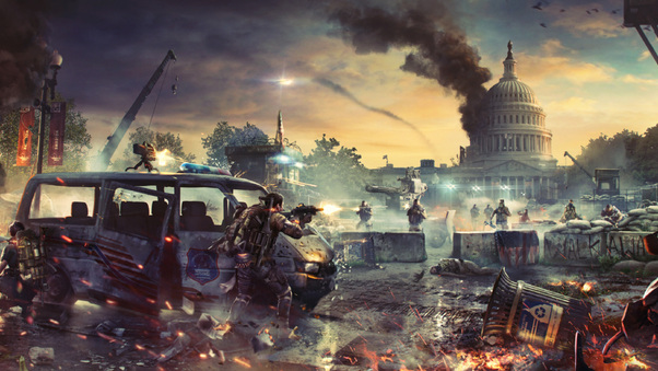 Tom Clancys The Division 2 Video Game Wallpaper