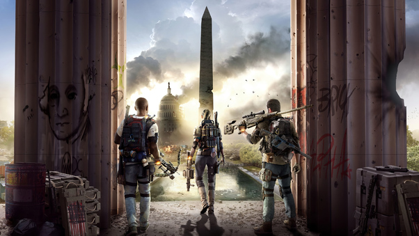 Tom Clanycs The Division 2 4k Wallpaper