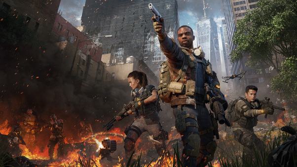 Tom Clanycs The Division 2 Warlords Of New York 8k Wallpaper