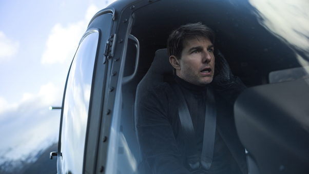 Tom Cruise Flying Helicopter Mission Impossible Fallout 4k Wallpaper