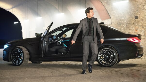 Tom Cruise Mission Impossible Fallout Bmw M5 Wallpaper