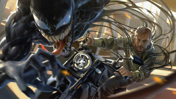 Tom Hardy As Eddie Brock In Venom 4k Wallpaper