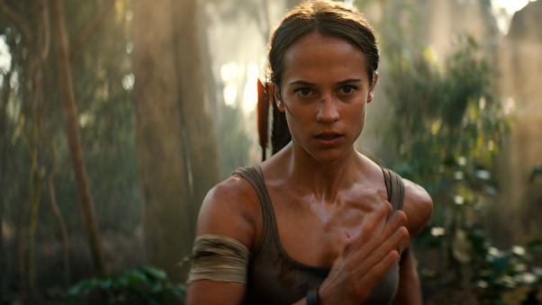 Tomb Raider 2018 Alicia Vikander As Lara Croft Wallpaper
