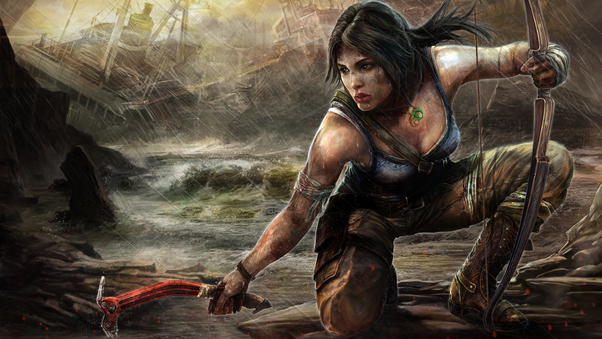 Tomb Raider 5k Art Wallpaper