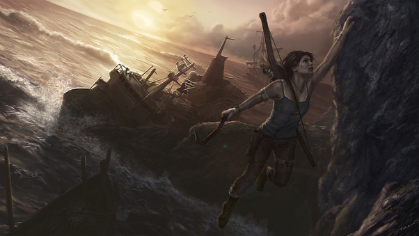 Tomb Raider 5k Artwork Wallpaper