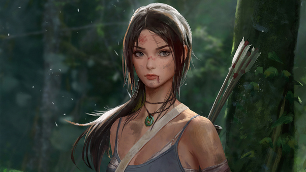 Tomb Raider Art 4k 2019 Wallpaper