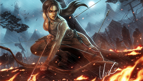 Tomb Raider Arts Wallpaper