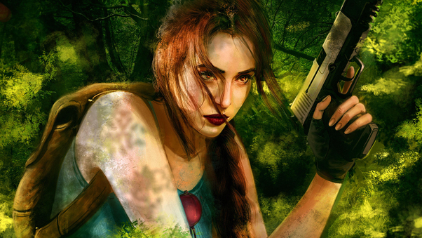 Tomb Raider Cosplay Wallpaper
