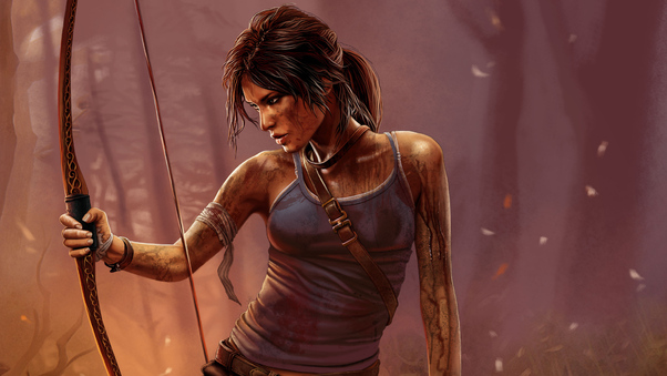 Tomb Raider Lara Croft Art 4k Wallpaper