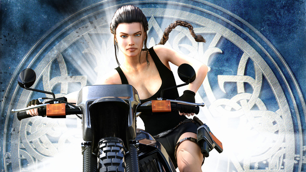 Tomb Raider Lara Croft Arts Wallpaper