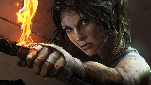 Tomb Raider Lara Croft Artwork 4k Wallpaper