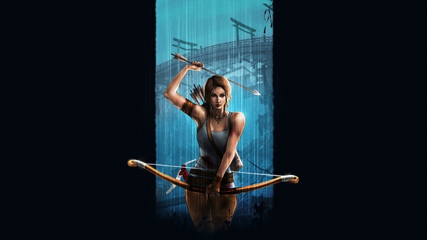 Tomb Raider Lara Croft Video Game Art Wallpaper