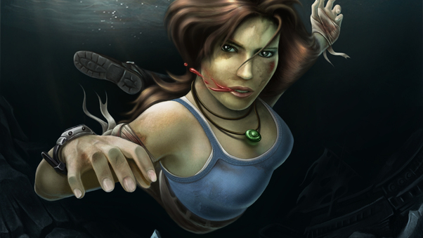Tomb Raider Reborn Underwater Wallpaper