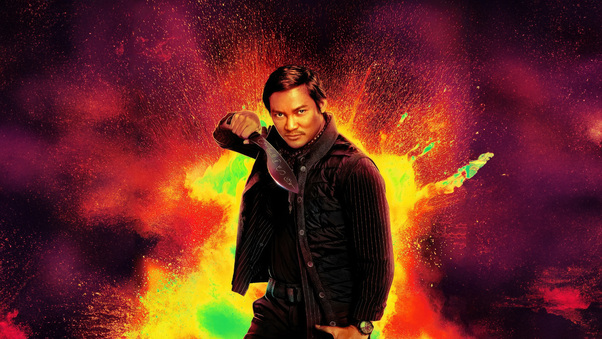 Tony Jaa As Decha In The Expendables 4 Wallpaper