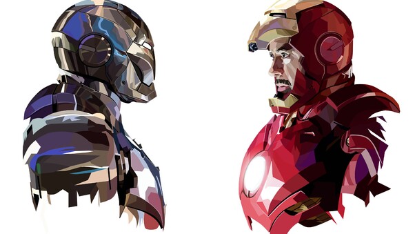 Tony Stark Iron Man Art Wallpaper