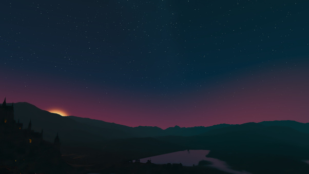 Toussaint At Night Witcher 3 5k Wallpaper