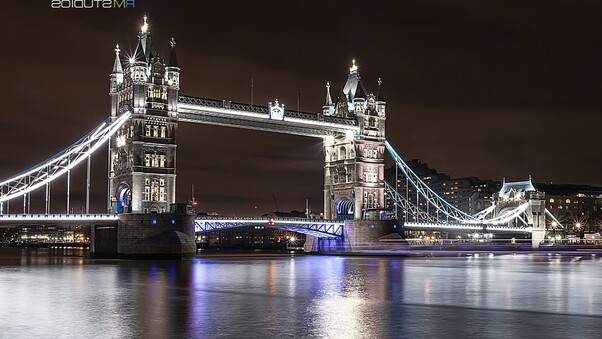 Tower Bridge At Night Wallpaper