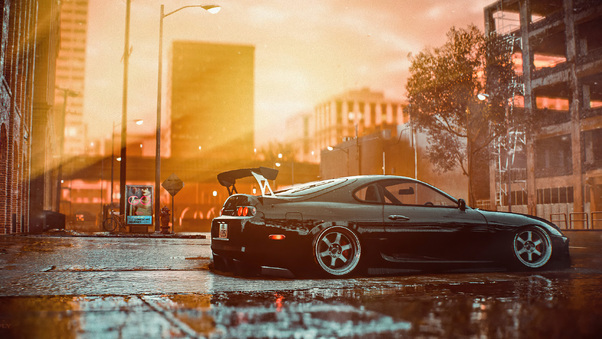 Toyota Supra Need For Speed Game 4k Wallpaper