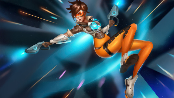 Tracer Angel Who Answers To No One (2048x2048) Resolution Wallpaper