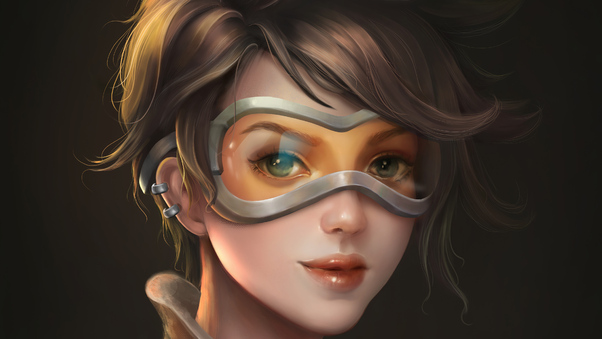 Tracer From Overwatch Artwork Wallpaper