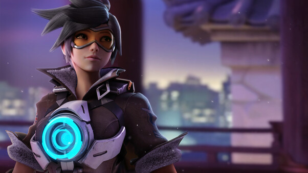 Tracer Overwatch Game Wallpaper