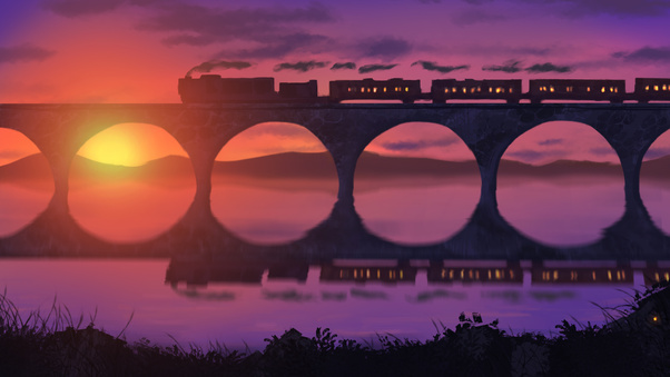 Train To Home Wallpaper