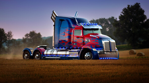 Transformers The Last Knight 5 Optimus Prime Truck 5k Wallpaper