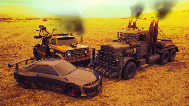 Transformers X Mad Max Fury Road Wallpaper