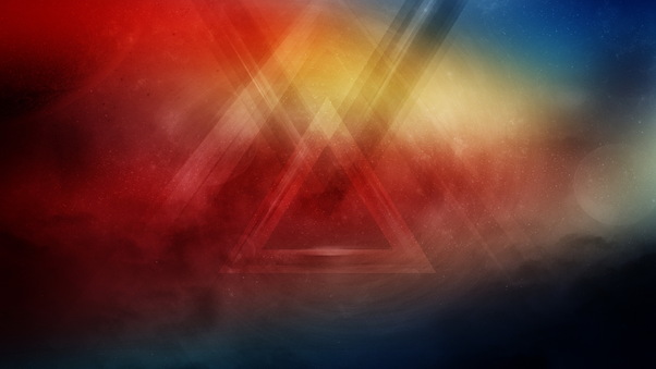 Triangle Abstract Artistic Wallpaper