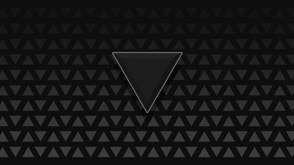 Triangle Dark Black 4k Wallpaper