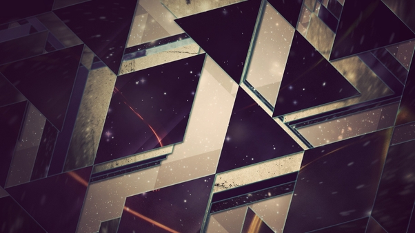 Triangles Abstract HD Background Wallpaper