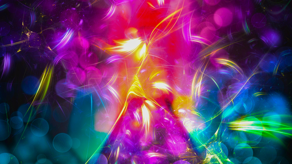 Triangles Collision Abstract 4k Wallpaper