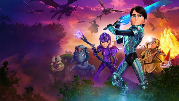 Trollhunters Rise Of The Titans 4k Wallpaper