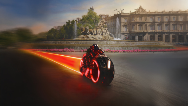 Tron Ares International Paris (2560x1440) Resolution Wallpaper