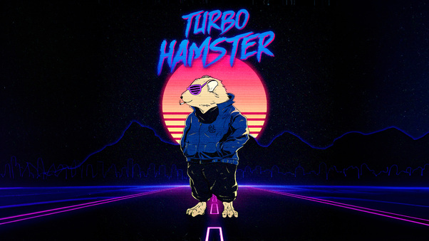 Turbo Hamster Wallpaper