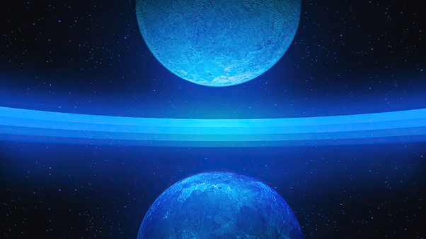 Two Planets Wallpaper